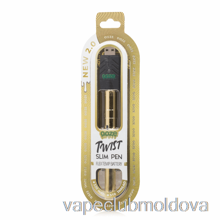 Kit Vape Pod Ooze Slim Twist Pen 2.0 Flex Temp Baterie Lucky Gold